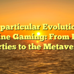 The particular Evolution of Online Gaming: From LAN Parties to the Metaverse