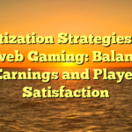 Monetization Strategies in On the web Gaming: Balancing Earnings and Player Satisfaction